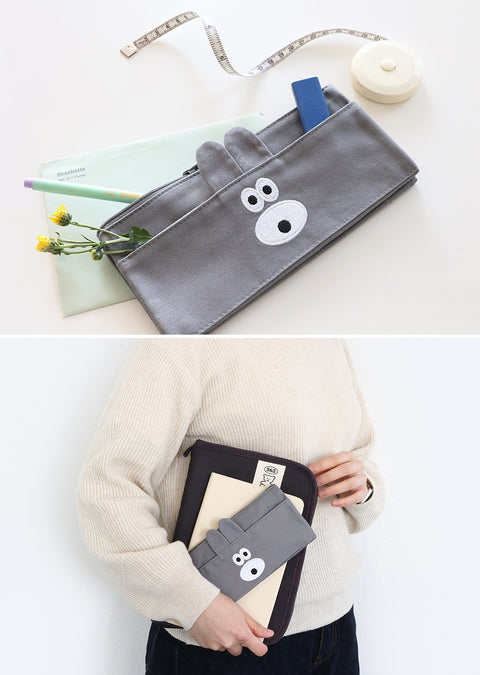 Brunch Brother Foldable Pencil Case [2types]