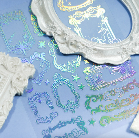 Hologram Frame Seal Sticker