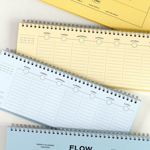 ICONIC Flow Weekly Planner [2colors]