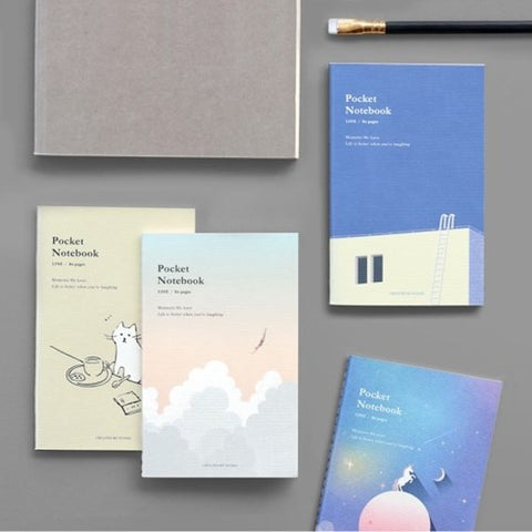 Pocket Notebook v.2 _ Line [4types]