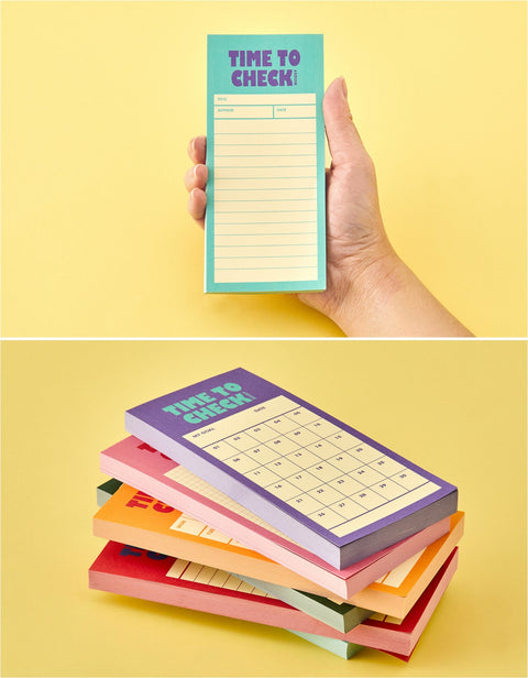 Time to Check Memo Pad [6types]