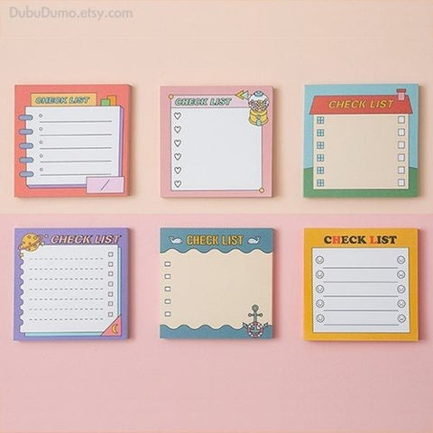Ardium Checklist Memo Pad [3types] | To Do List