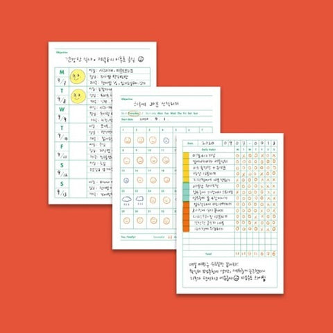 Good Habit Maker Memo Pad [3types] | Routine