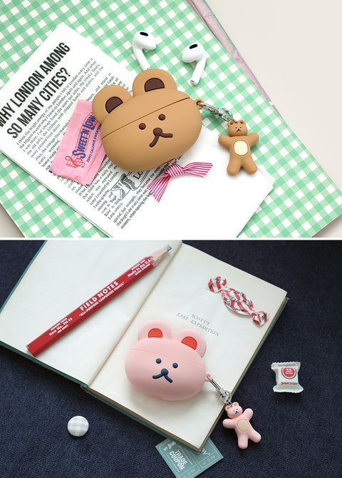 DONATDONAT Bear AirPods 3 Silicone Case [5types]