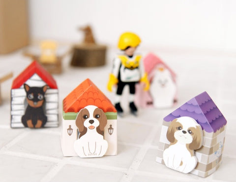 Puppy House Sticky Notes [4types]