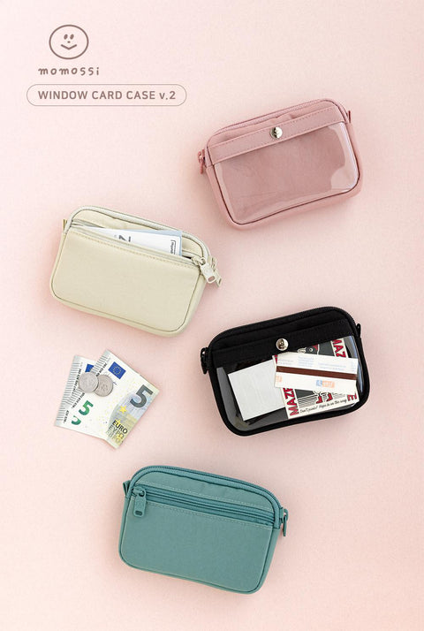momossi Window Card Case v.2 [4colors] | Mini Pouch