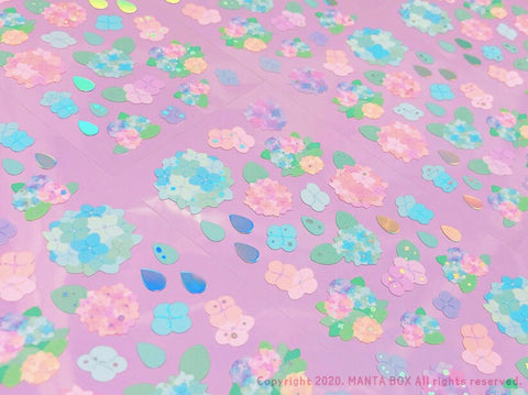 Twinkle Deco Sticker [Hydrangea]