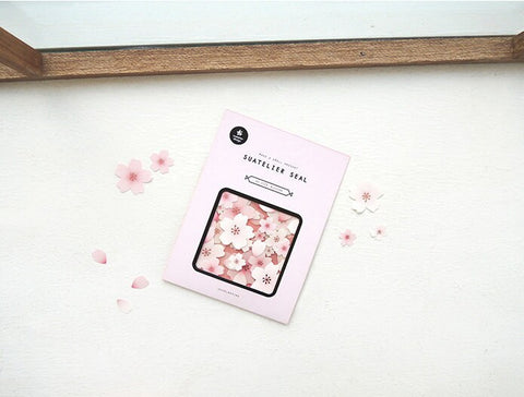 Planner Seal Stickers [1529 Blossom] | Flower