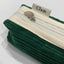 Clam Round Pencil Case [Corduroy Broccoli] | Pen Pouch