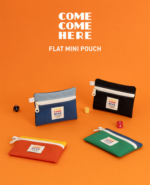 ComeComeHere Flat Mini Pouch [4colors] | Card Case