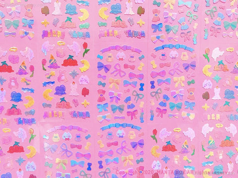 Twinkle Deco Sticker [Ribbon Ribbon Ribbon]