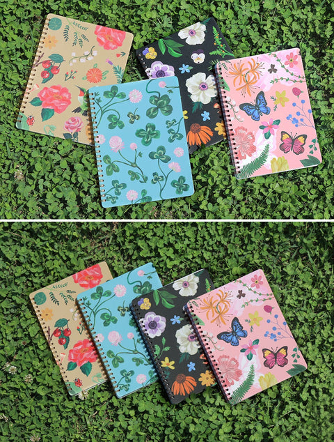 Blooming Line Notebook [4types]