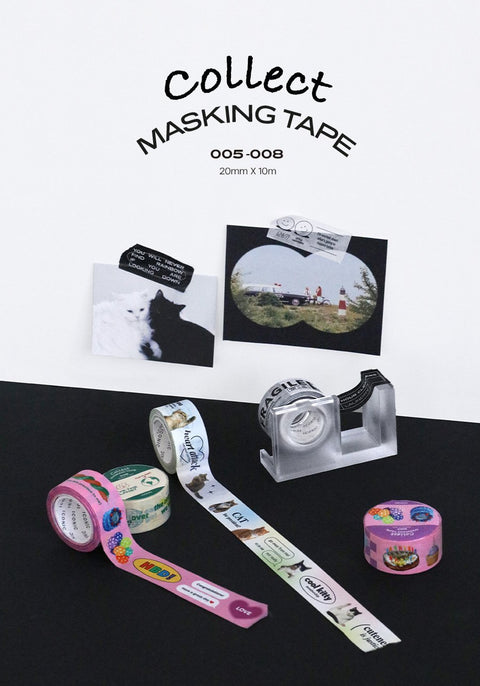 ICONIC Collect Masking Tape [4types]