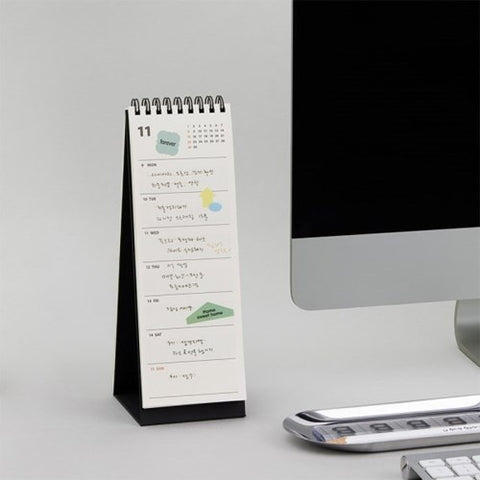 2026 Life&Pieces Memo Weekly Calendar vertical [3colors]