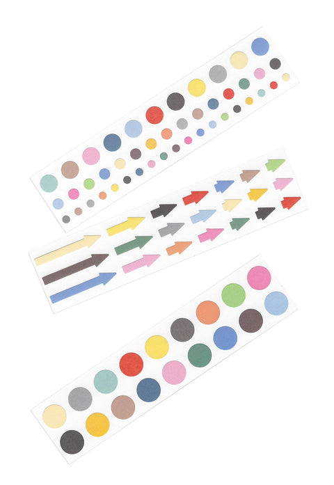 Roll Masking Labels Sticker [3types]