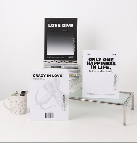 A5 Love Is 6ring Binder [3types] | A5 Cover