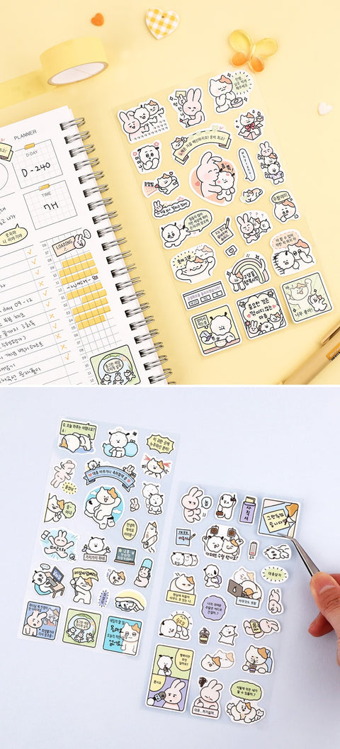 Emotion Variety Sticker Pack | 8sheets