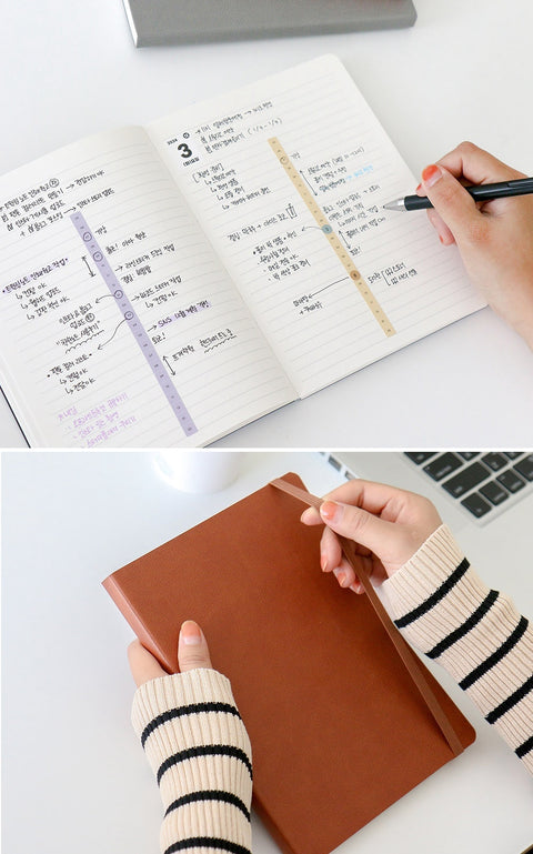 Softcover Line Notebook [10colors]