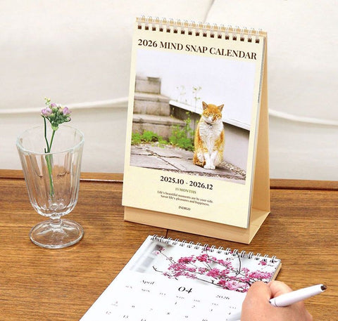 2026 Mind Snap Desk Calendar [2types]