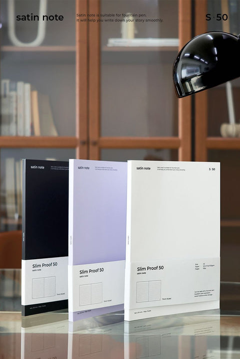 A5 Satin Line & Grid Notebook S50 [3colors]