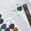 Color Mixed Heart Sticker | Planner Deco Sticker