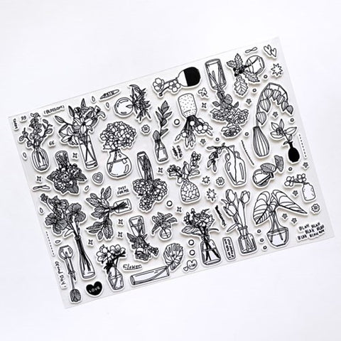 Vase Line Seal Sticker | Deco Sticker