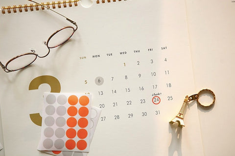 Transparent Circle & Star Sticker Pack ver.3 [12types] | 4sheets