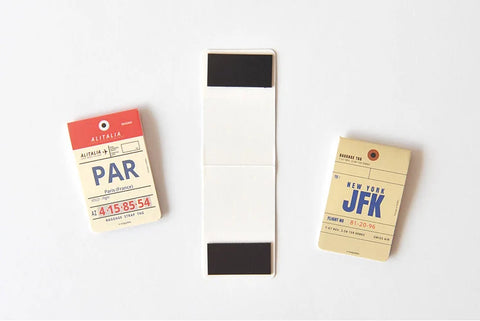 Magnetic Bookmarks 3P _ Airline Tag