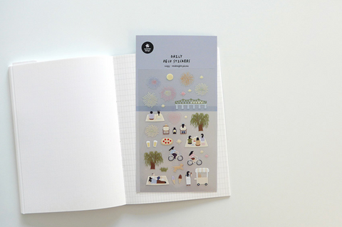 Planner Stickers [1193 midnight picnic]
