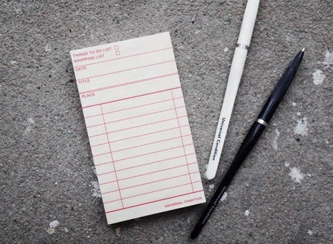 To Do List Memo Pad [Red] | Checklist Notepad