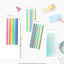 Color Index Long Highlighter Sticky Notes [4types]