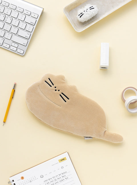 Herethere Bread Pencil Pouch [3types] | Cat Pen Case