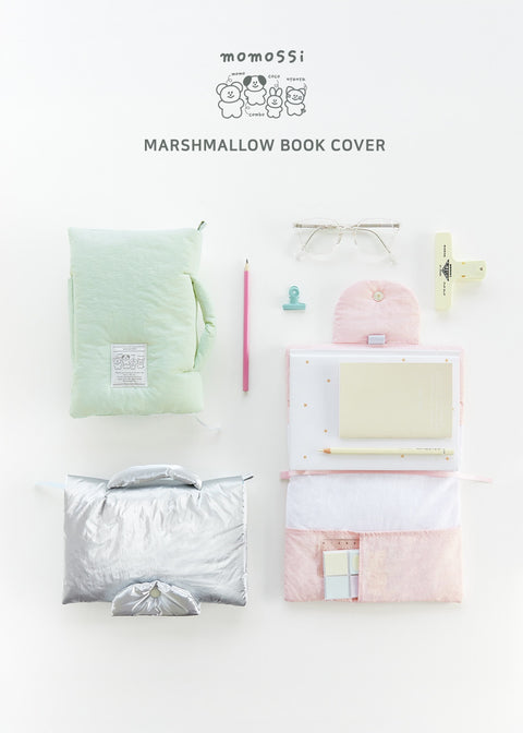 momossi Marshmallow Book Cover [3colors] | Book Pouch iPad Pouch