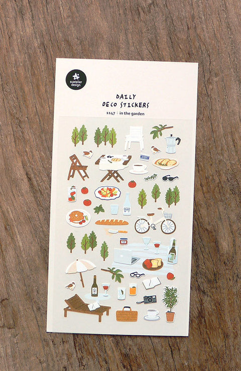 Planner Stickers [1147 in the garden]