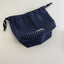 Clam String Pouch [Navy Stripe] | Daily Pouch