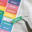 Square Day of the week Sticker | Planner Deco Sticker