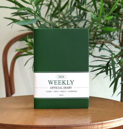 2026 Official A5 Weekly Planner [10colors] | Weekly Diary