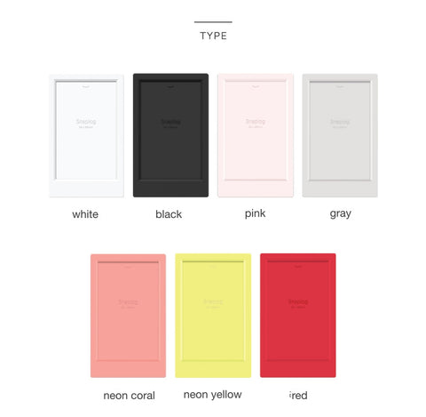 Snaplog Photocard Frames [5colors]