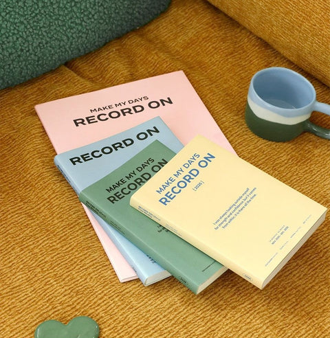 2026 Record On Weekly Planner A5 [4colors]
