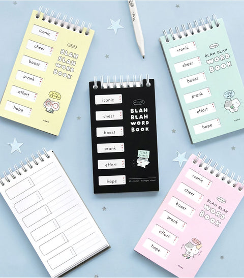 ICONIC Blah Blah Word Notebook [4colors] | Word Book | Vocabulary