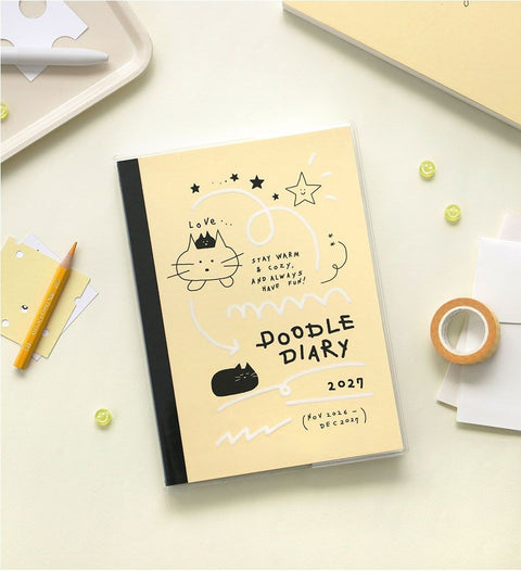 2027 Doodle Weekly Planner [4types]