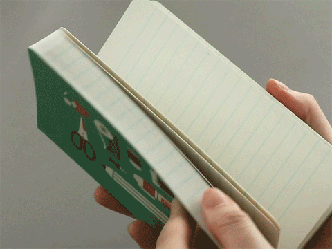 Slow Handy Line Notebook [6types]