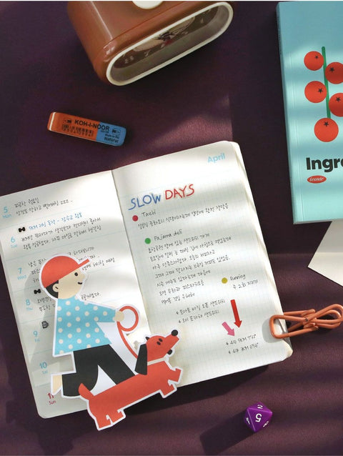 2027 Slow Weekly Diary [4types] | Compact Handy Weekly Diary