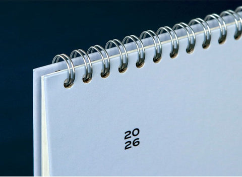 2026 Flow Monthly Planner A4 [2colors] | 2026 Desk Calendar