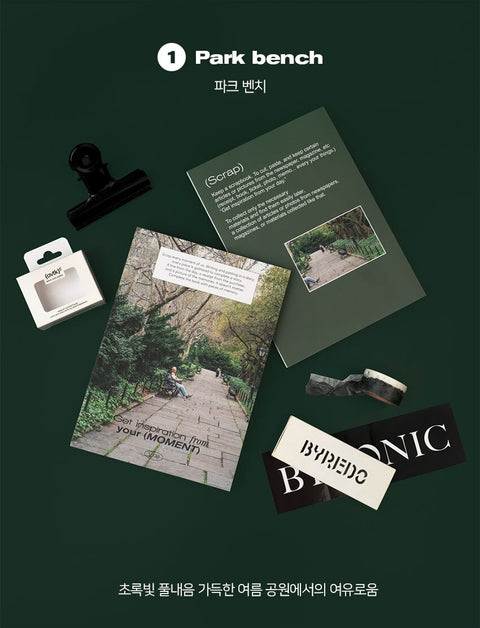 Scrap the Moment Notebook [3types] | Grid Line Blank