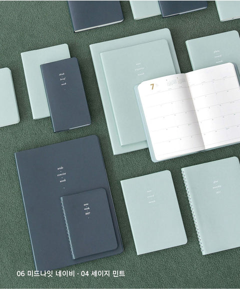 2027 Weekly Planner XL A4 [8colors] | Notable Memory Extra Large Weekly Diary