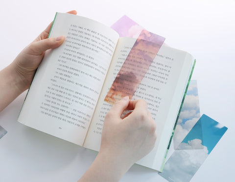 Melight Translucent Bookmark 4PCS Set | Planner Bookmark