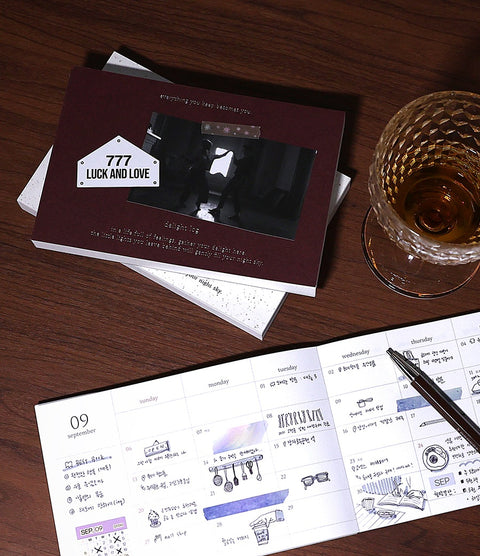 2026 Delight Log Wide Weekly Planner [4types]