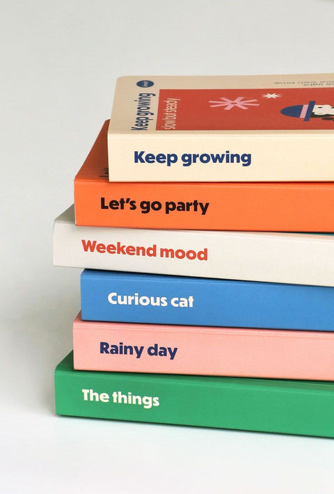 Slow Handy Line Notebook [6types]