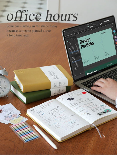 2027 Official Daily Diary Time Planner B6 [6colors] | Daily Diary 2027